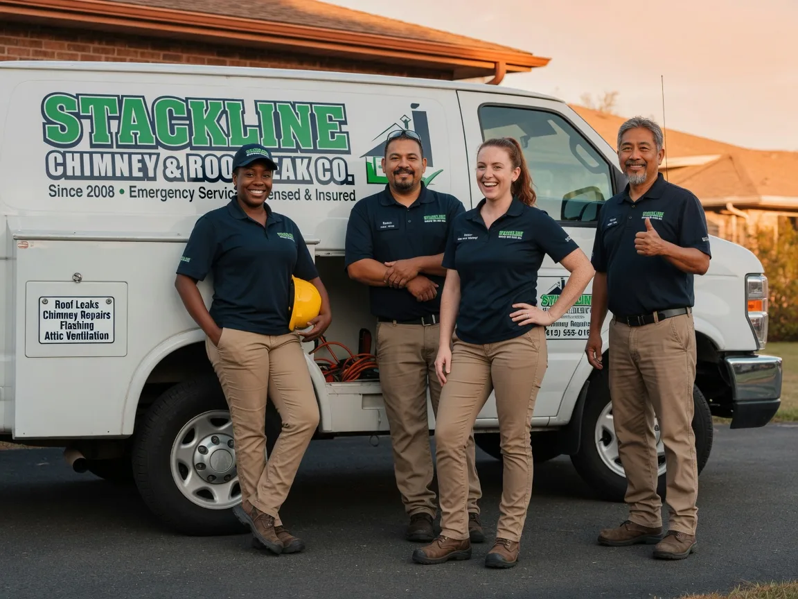 Chimney flashing repair company in Vermillion, KS